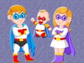 Joc Jigsaw Familia Super Eroi  on-line