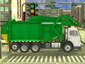 Joc Simulator oraș camion de gunoi  on-line
