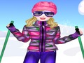 Joc Dressup fericit de schi  on-line