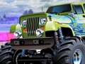 Joc Monster Truck Beach Surfing on-line