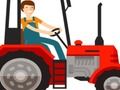 Joc Tractoare agricole de desene animate  on-line