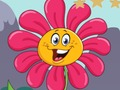 Joc Jigsaw cu flori amuzante  on-line