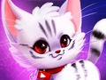 Joc Cute Kitty de colorat  on-line
