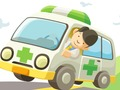 Joc Ambulanță de desene animate  on-line