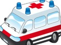 Joc Puzzle de ambulanță de desene animate  on-line