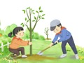Joc Puzzle Arbor Day  on-line