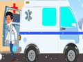 Joc Jigsaw pentru camioane Ambulance  on-line