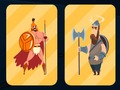 Joc Memoria războinicilor spartani și vikingi  on-line