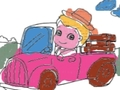 Joc Mașini drăguțe pentru colorarea copiilor  on-line