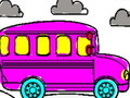 Joc Cartea de colorat autobuz școlar  on-line