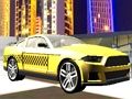 Joc Simulator de mașini moderne cu taxiul din oraș  on-line