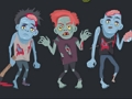 Joc Colorarea zombi și schelete  on-line