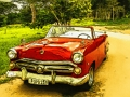 Joc Jigsaw Cuban Vintage Cars  on-line