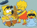 Joc Puzzle Simpsons  on-line