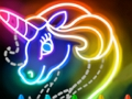 Joc Învață să desenezi Glow Cartoon  on-line