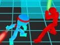 Joc Stickman Neon Warriors: lupta cu sabia on-line