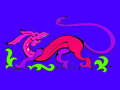Joc Dragoni chinezi de colorat  on-line
