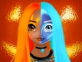 Joc Tutorial Princess Halloween Makeup Halffaces  on-line