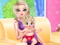 Joc Printesa Elsa Baby Born  on-line