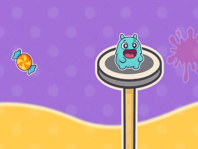 Joc Candy Monster Raffi on-line