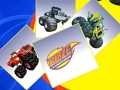 Joc Memorie Blaze Monster Trucks  on-line