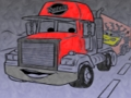 Joc Colorarea camioanelor Mack on-line