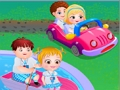 Joc Baby Hazel învață vehicule  on-line