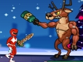 Joc Power Rangers Crăciunul rulează  on-line