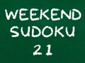 Joc Weekend Sudoku 21 on-line