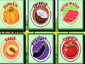 Joc Memorie Veggie fructat  on-line