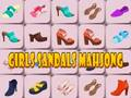 Joc Sandale pentru fete Mahjong  on-line