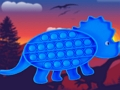 Joc Dinozaur Pop It Jigsaw on-line