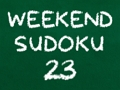 Joc Weekend Sudoku 23 on-line