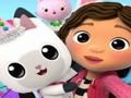 Joc Puzzle pentru casa de păpuși a lui Gaby  on-line