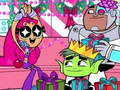 Joc Stele de Crăciun Teen Titans on-line