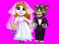 Joc Talking Tom Angela Luna de miere exotică  on-line