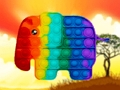 Joc Animalele sălbatice Pop It Jigsaw  on-line