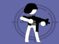 Joc Stickman erou lunetist  on-line