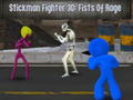 Joc Stickman Fighter 3D: Fums of Rage on-line