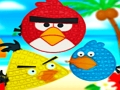 Joc Păsări amuzante o potonează pe jigsaw on-line