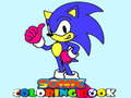Joc Cartea de colorat Sonic  on-line