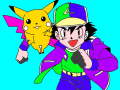 Joc Joc de carte de colorat Pokémon  on-line