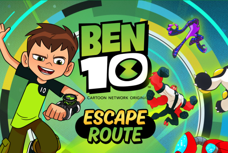 Joc Traseul de evacuare Ben 10  on-line