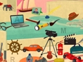 Joc Obiecte ascunse interactive  on-line