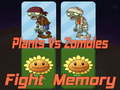 Joc Plantele vs Zombies luptă cu memoria on-line