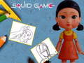 Joc Cartea de colorat joc calmar  on-line