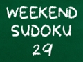 Joc Sudoku de weekend 29  on-line
