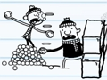 Joc Stickman Snow Fight on-line