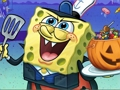 Joc SpongeBob Halloween Puzzle  on-line