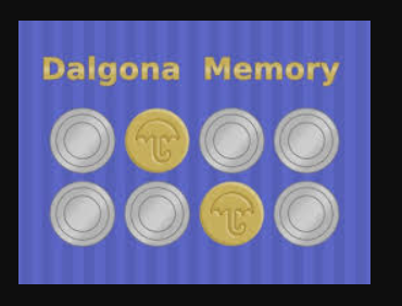 Joc Memorie Dalgona  on-line
